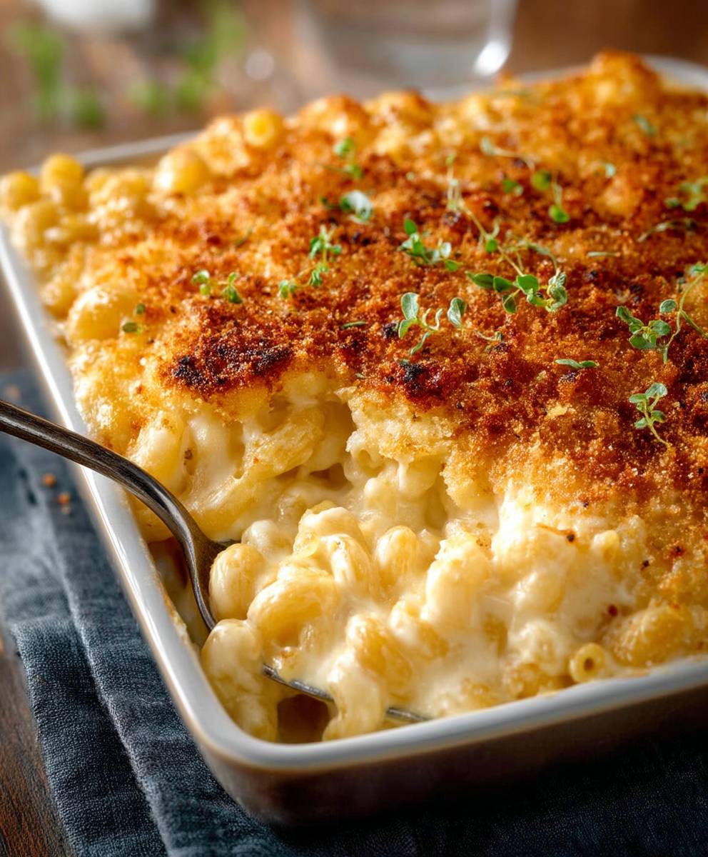 Creamy Baked Mac and Cheese