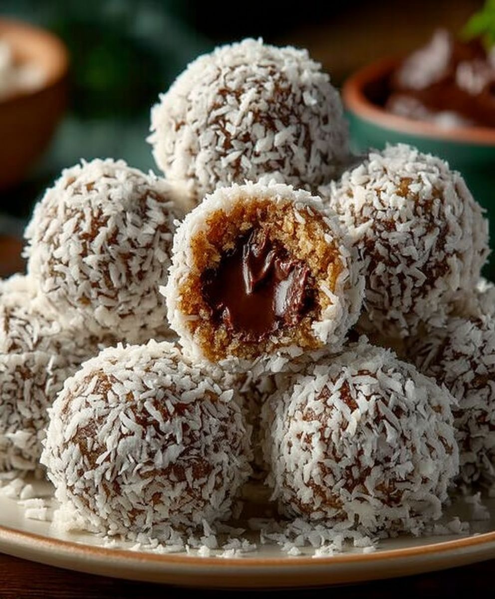 Chocolate Coconut Bliss Balls