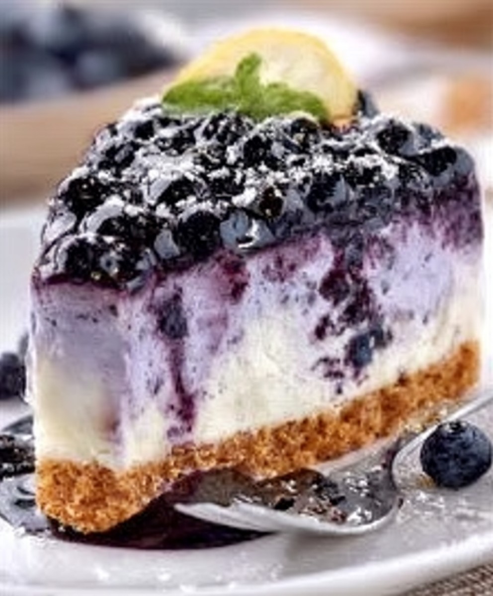 Lemon Blueberry Cheesecake