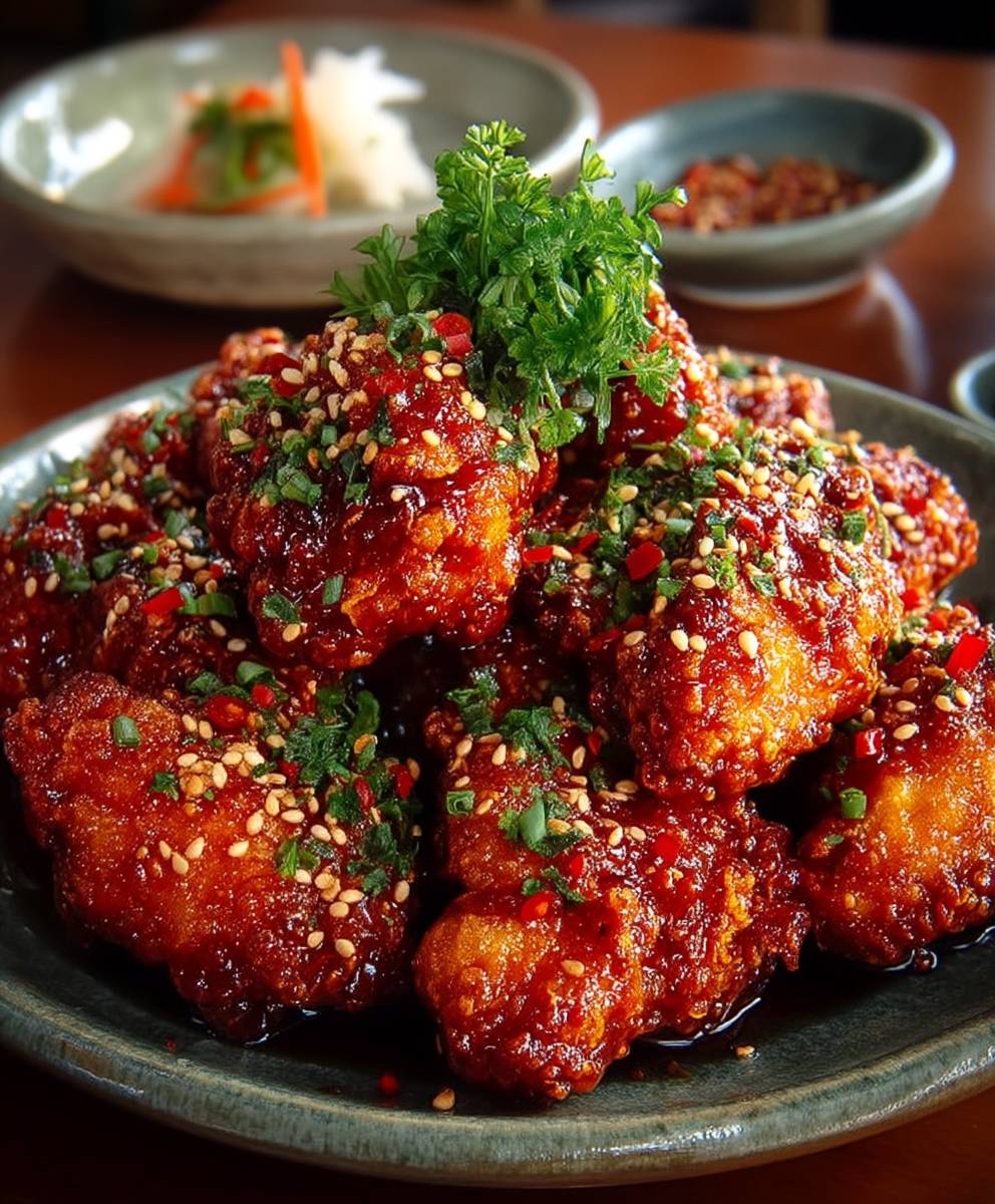 Crispy Korean Fried Chicken