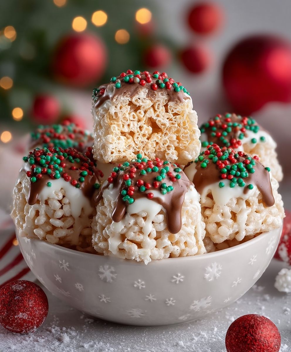 Christmas Rice Crispy Treats