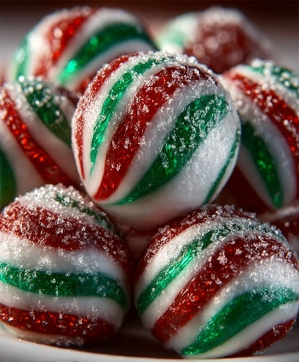 No-Bake Soft Peppermint Balls