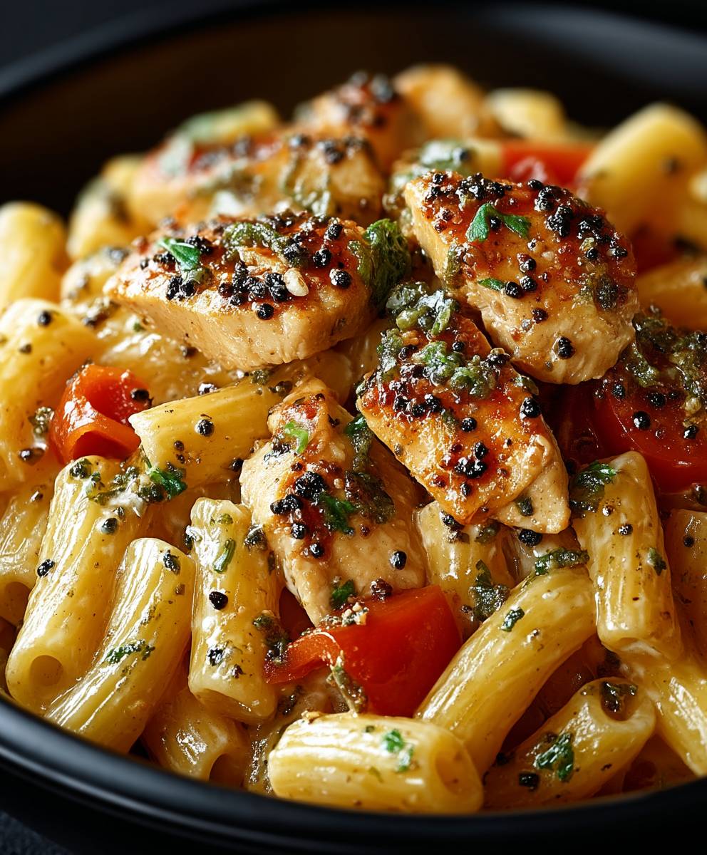 Honey Pepper Chicken Pasta