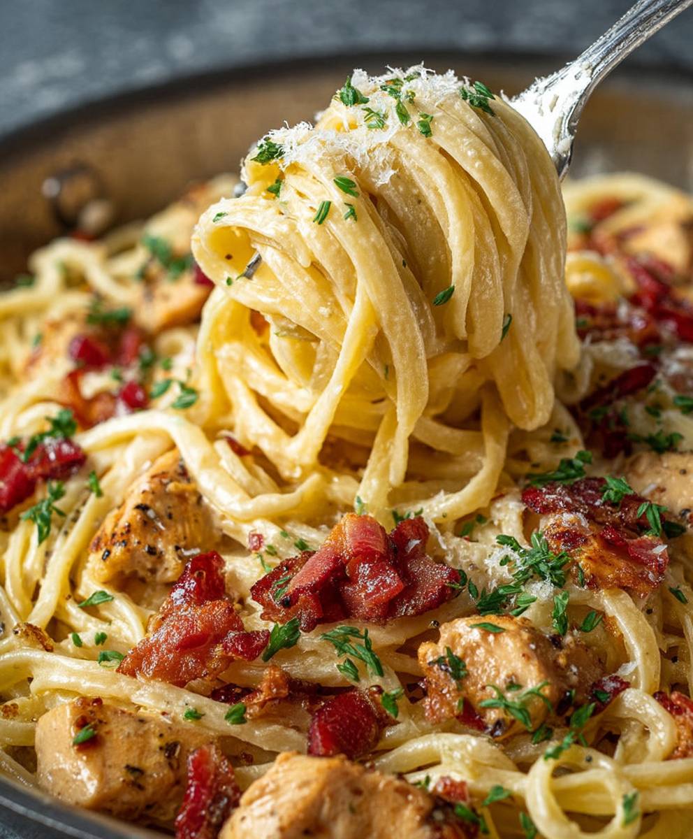 Bacon Carbonara Pasta