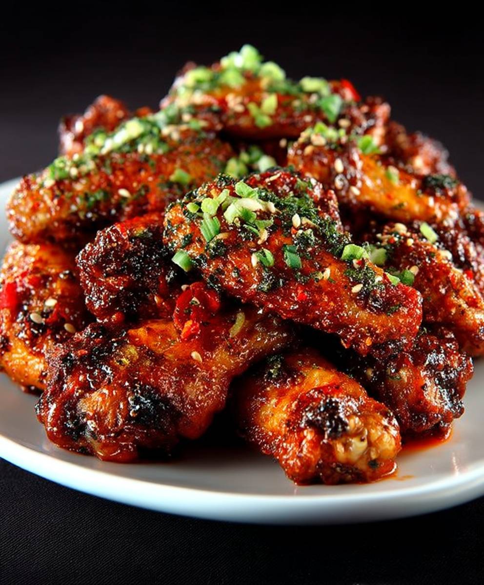 Sweet Spicy Chicken Wings