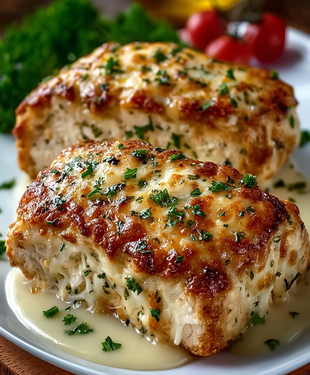 Cheesy Garlic Parmesan Chicken