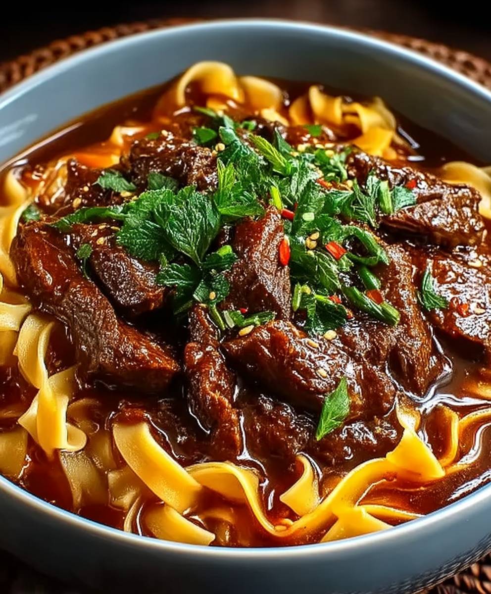 Korean Beef Noodles