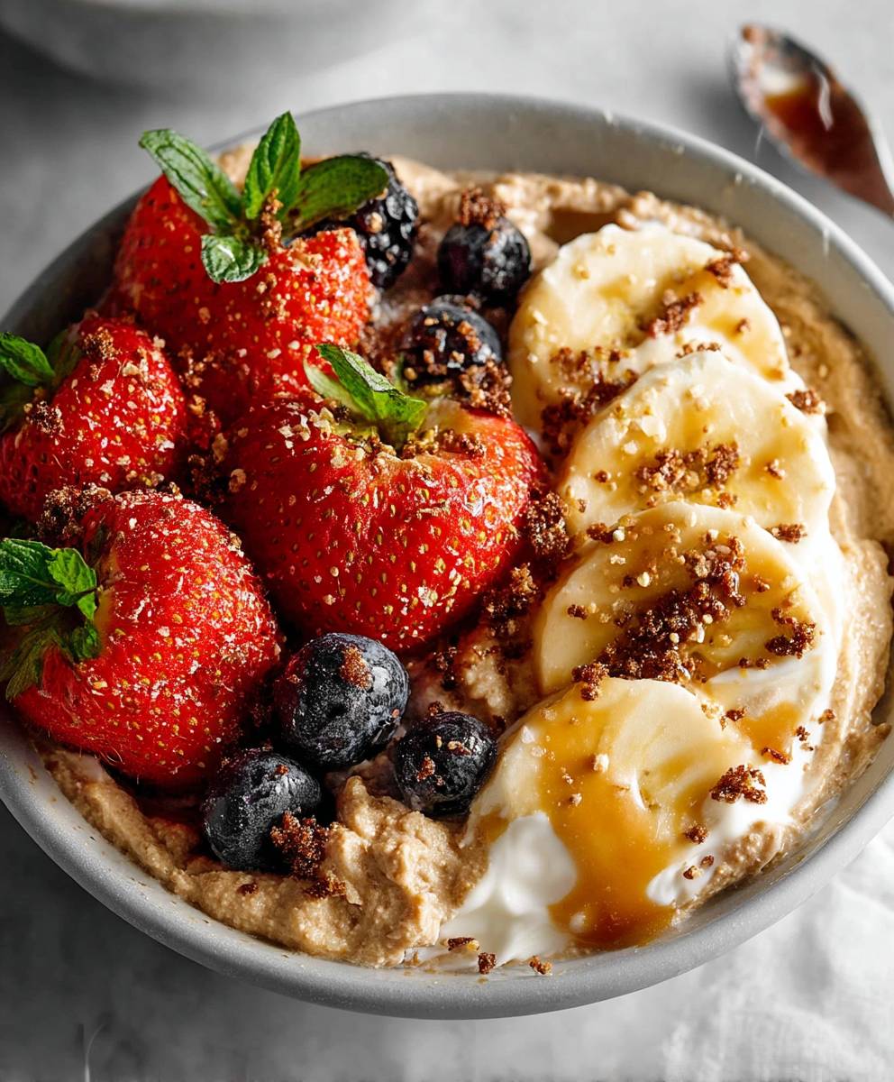 Greek Yogurt Bowls with Berries