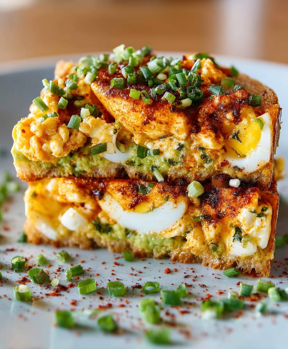 Spicy Crispy Egg Salad