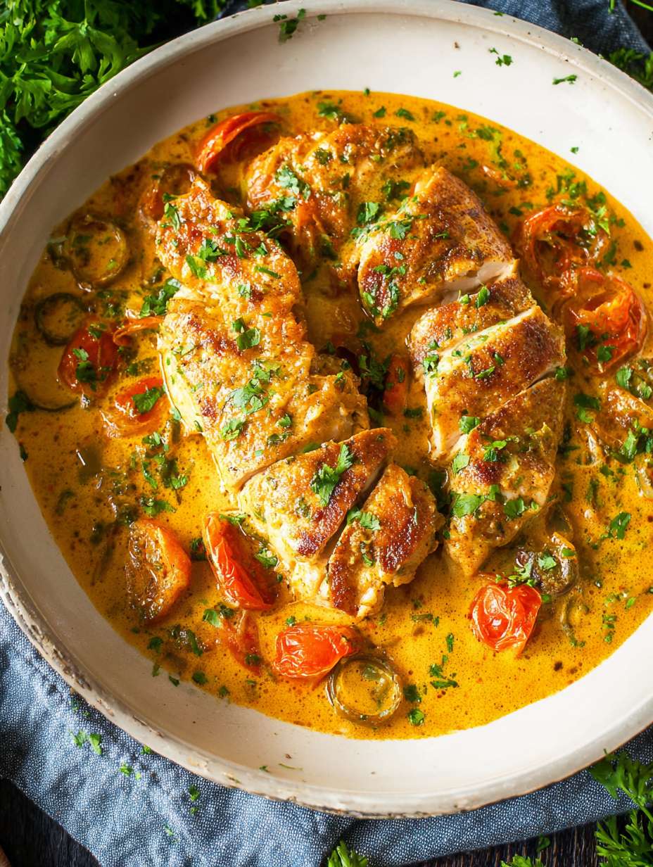 Brazilian Coconut Chicken Dish
