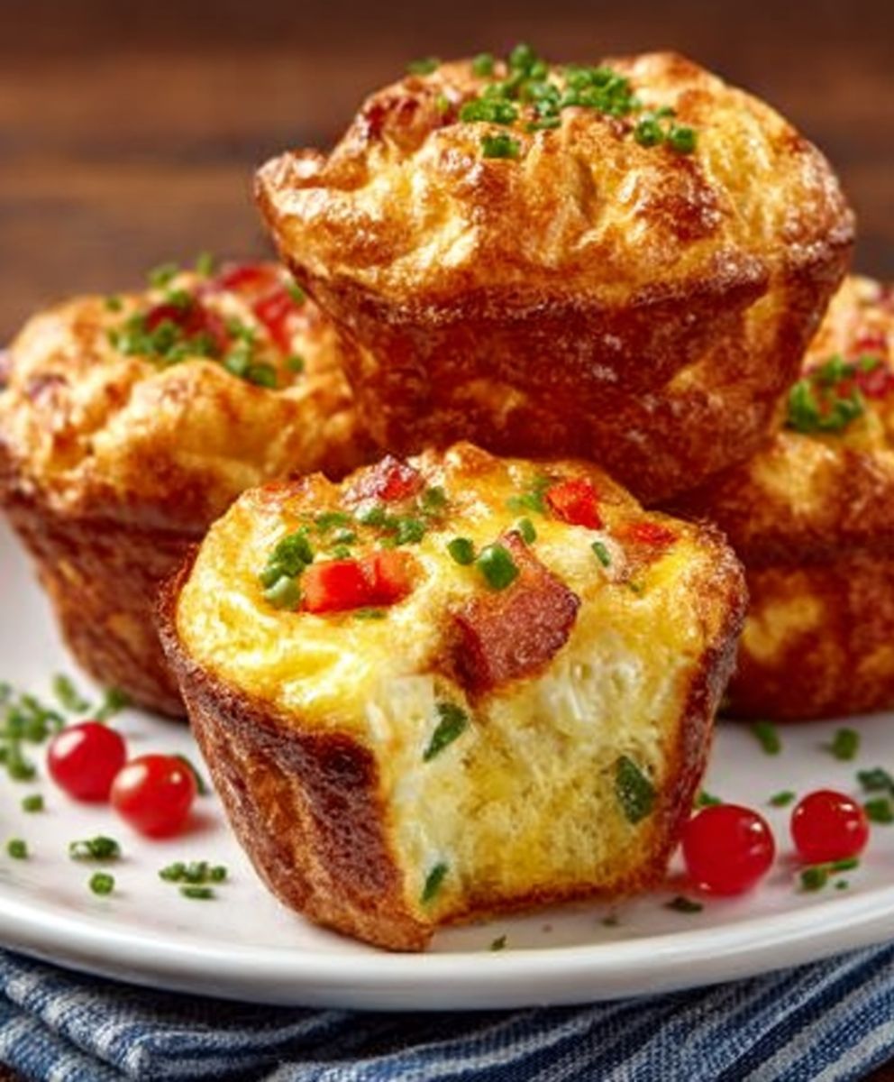 Muffins Déjeuner aux Oeufs