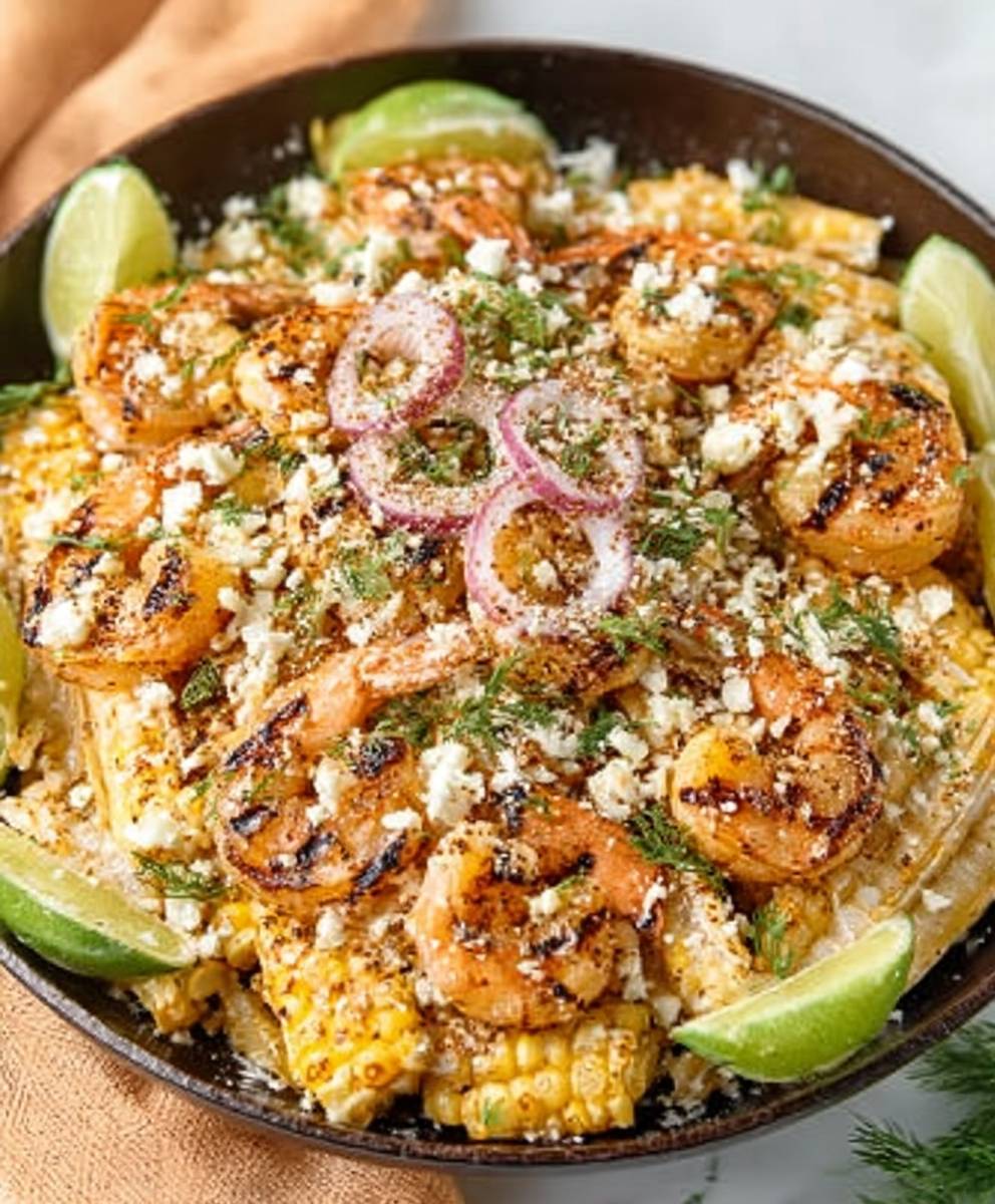 Mexican Street Corn Shrimp