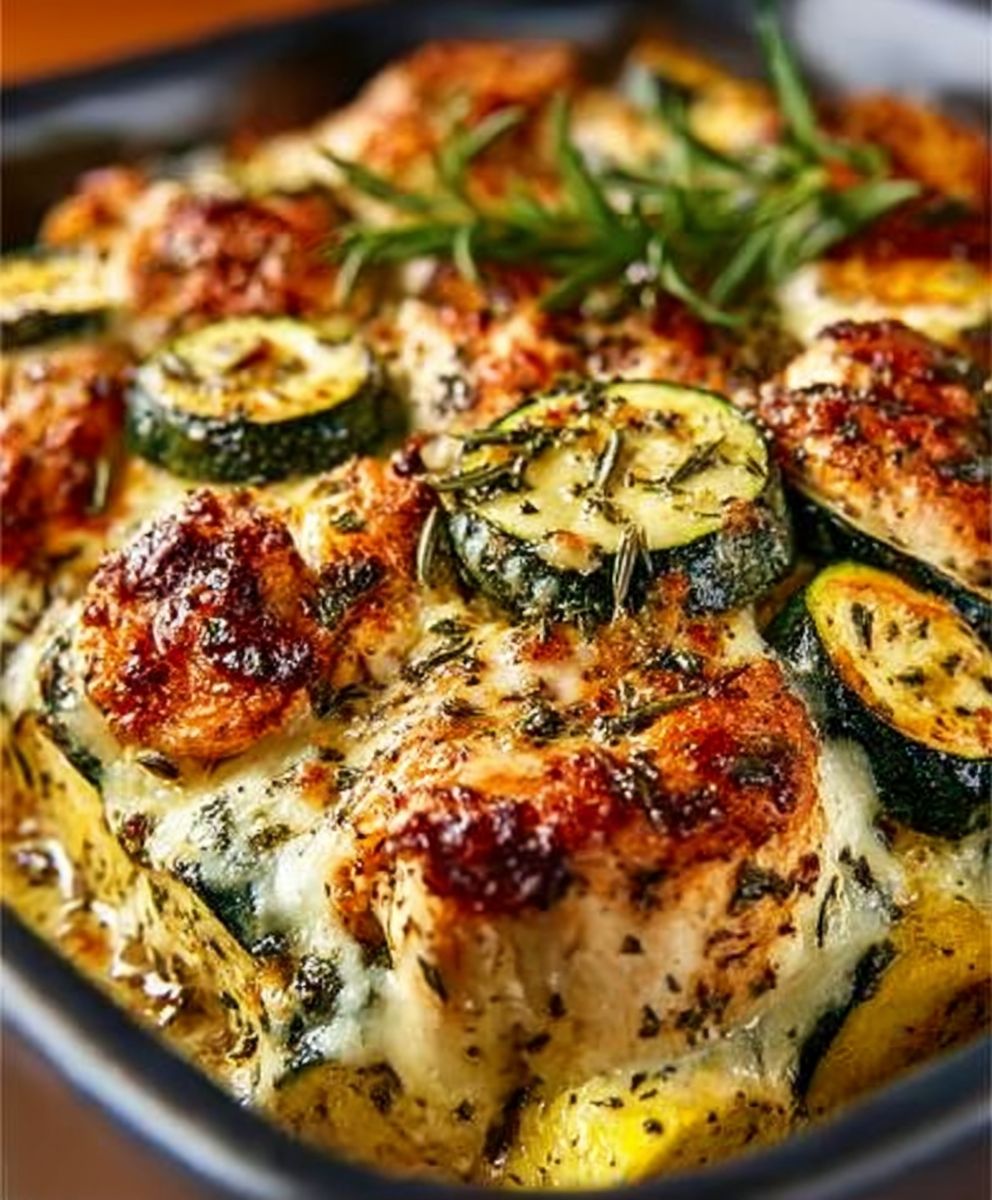 Chicken Zucchini Bake