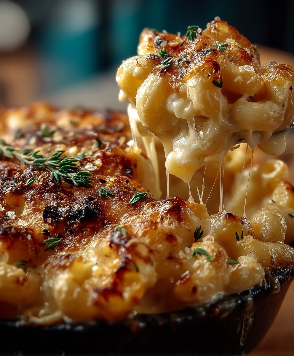 French Onion Mac and Cheese