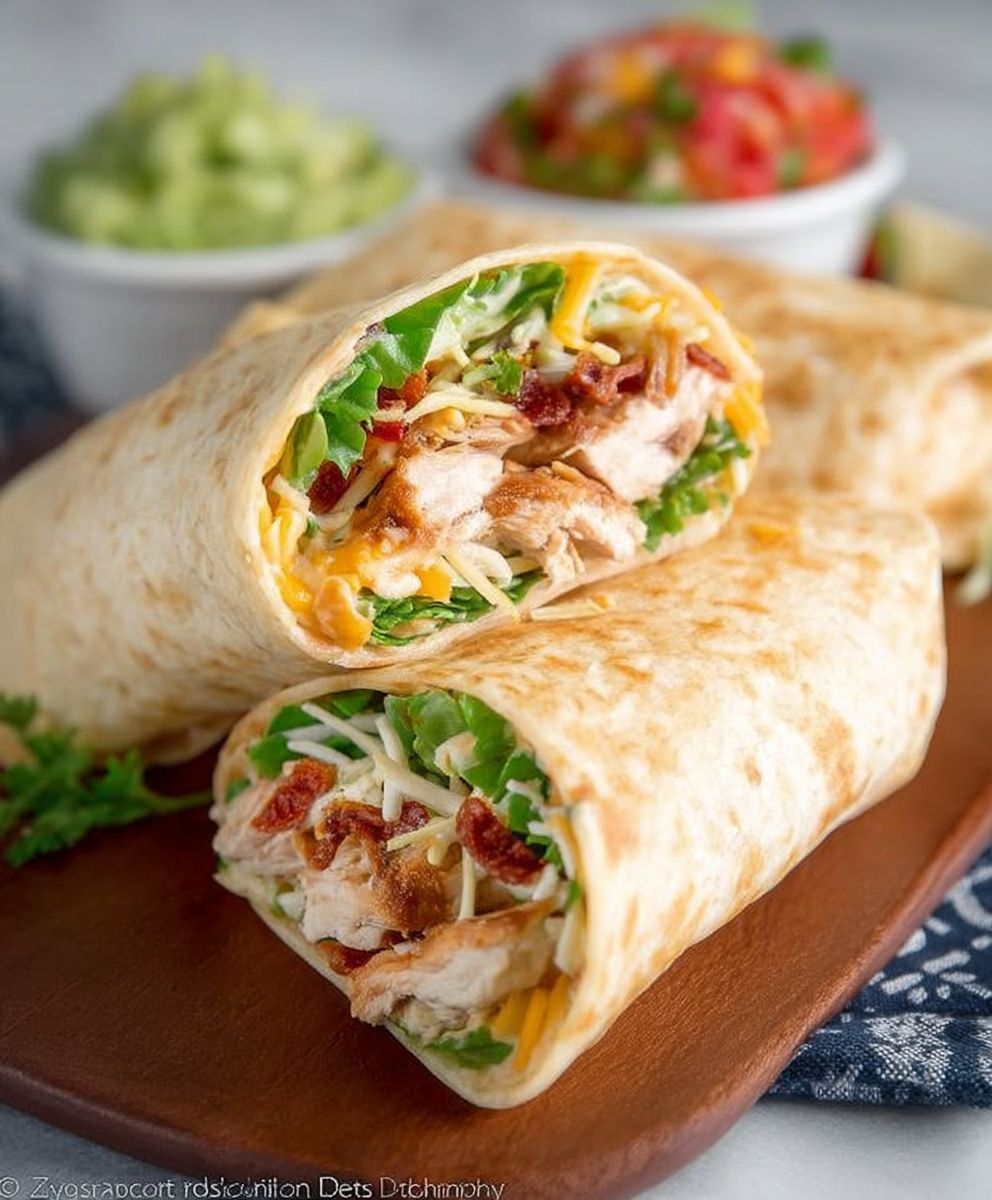 Southwest Chicken Wraps