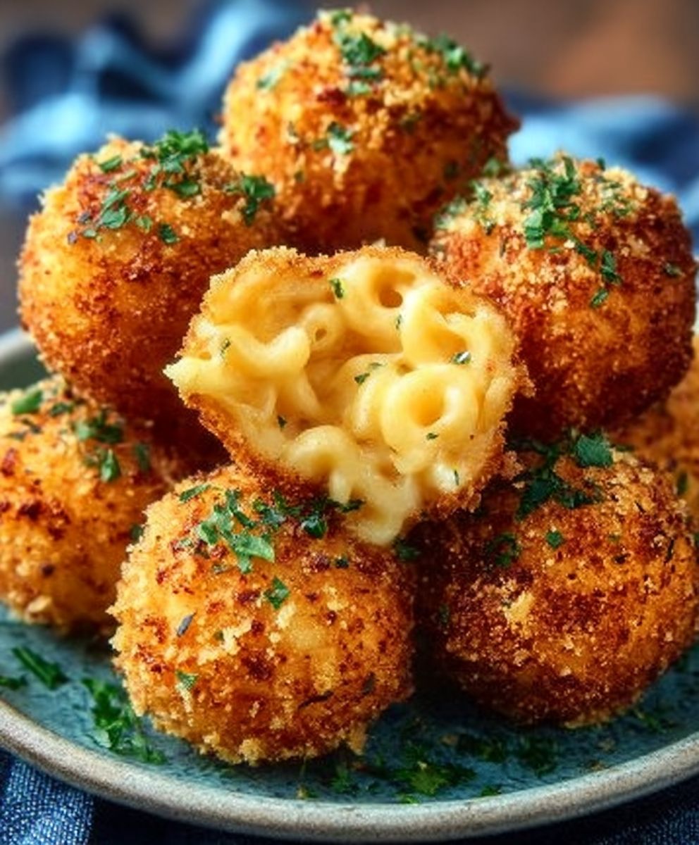 Air Fryer Macaroni and Cheese Balls: A Deliciously Crispy Snack image 2