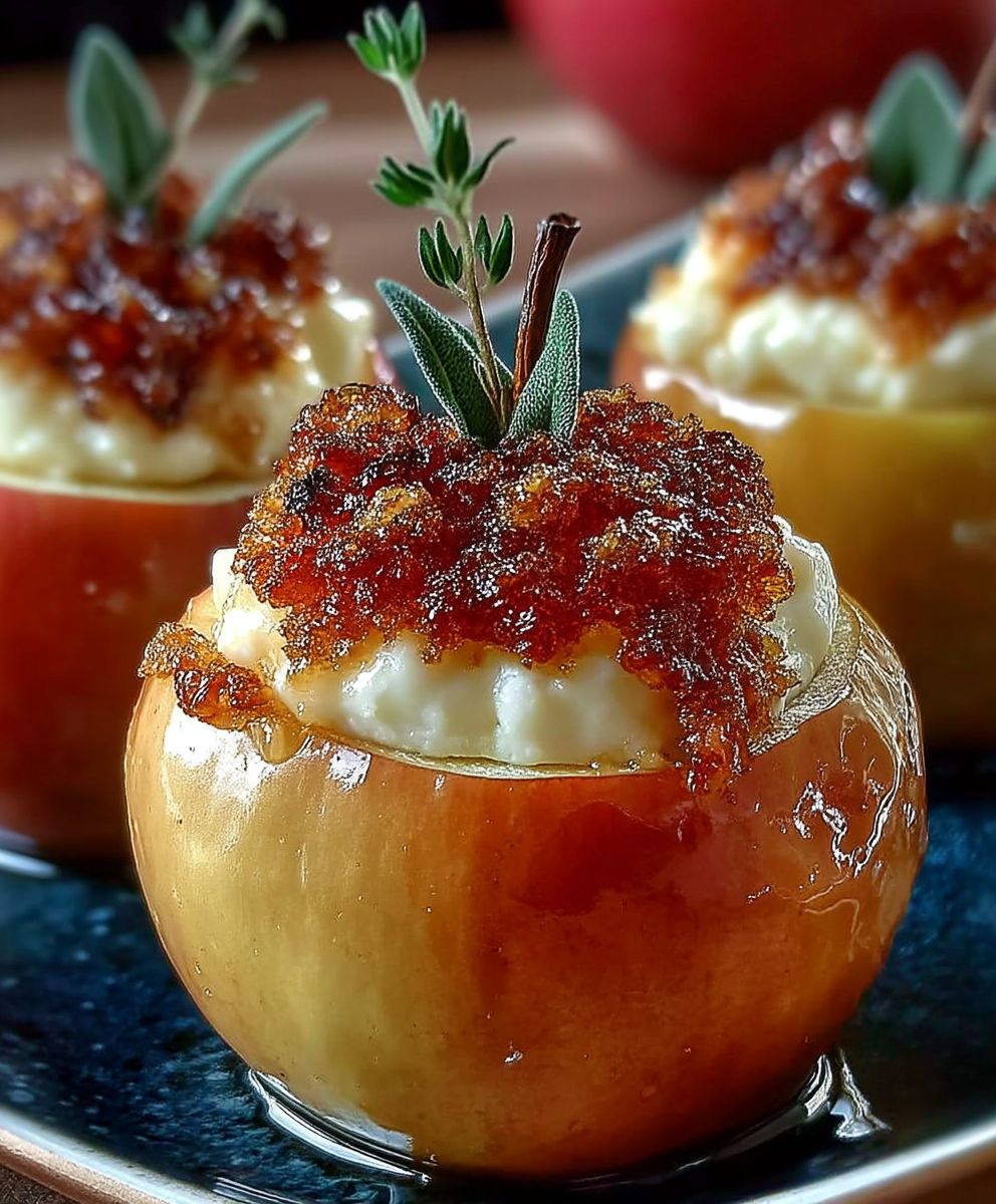 Cheesecake Stuffed Baked Apples: A Delicious Dessert Recipe image 2