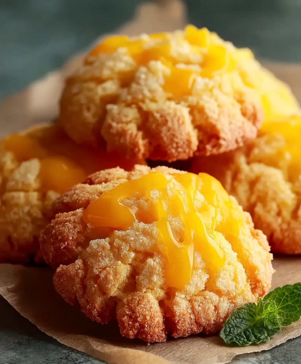 Mango Cookies | Soft Chewy Tropical Homemade Cookie Recipe image 2